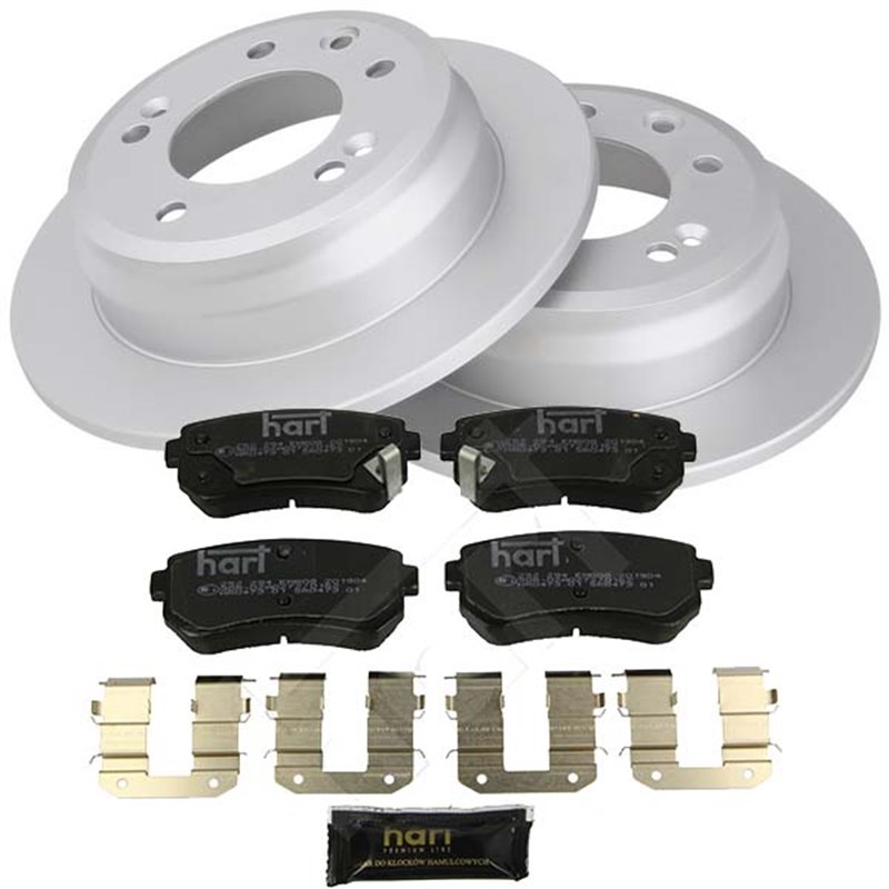 Bromssats Bak Kia/Hyundai 262 mm Bromssats Bak Kia/Hyundai 262 mm
