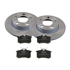 Bromssats Bak (230MM) VW Beetle I/Bora/Golf IV/Polo IV+V