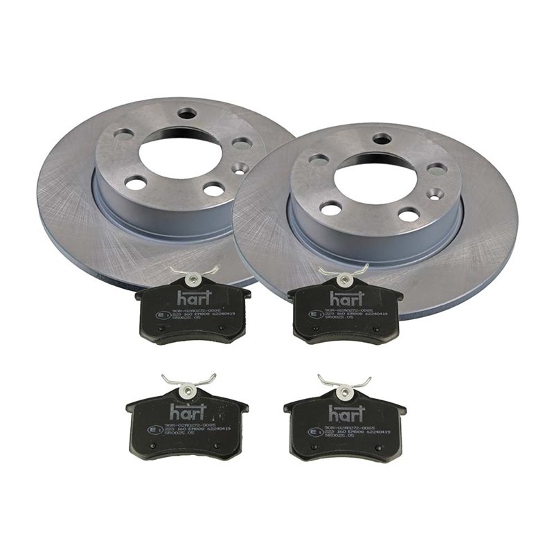 Bromssats Bak (230MM) VW Beetle I/Bora/Golf IV/Polo IV+V Bromssats Bak (230MM) VW Beetle I/Bora/Golf IV/Polo IV+V