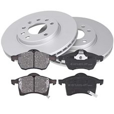 Bromssats Fram (280mm) OPEL Astra G+H