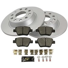 Bromssats Bak Hart (272 mm) VAG