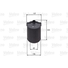 Luftfilter Valeo 1.6/2.0FSi