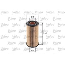 Oljefilter Valeo 2.4/2.4D/D5/2.5T/2.5FT