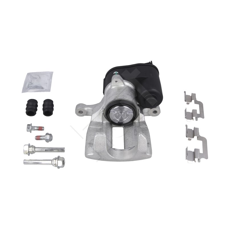 Bromsok bak vänster VOLVO S60 II/S80 II/V70 III/XC70 III ventilerad skiva elektr. handbr.(med motor)