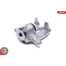 Bromsok bak vänster VOLVO S60 II/S80 II/V70 III/XC70 III ventilerad skiva elektr. handbr.(utan motor)