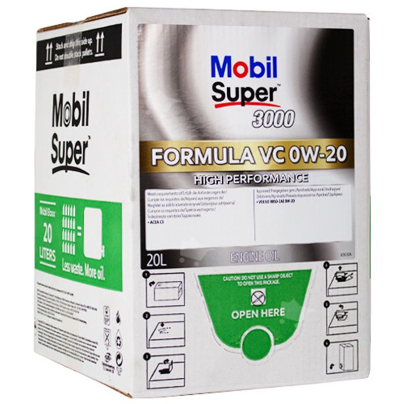 Mobil Super 3000 Formula VC 0W-20 20 Liter (Volvo)