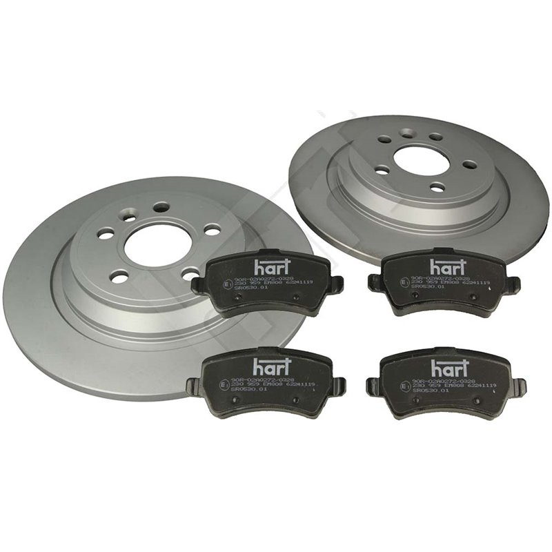 Bromssats bak solid skiva VOLVO