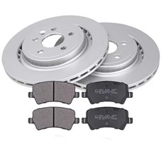 Bromssats bak ventilerad VOLVO S60 II/S80 II/V70 III/XC70 III