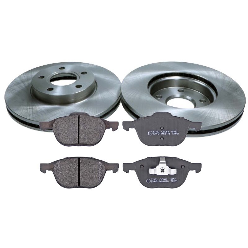 Bromssats Fram 15"(278mm) VOLVO C30/C70 II/S40 II/V50/V40