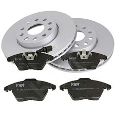 Bromssats Fram (288 mm) VAG