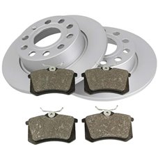 Bromssats Bak (255mm) AUDI A3 (8P)