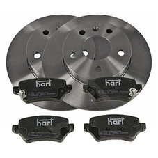 Bromssats Bak (5-Bult 264MM) Astra G/Astra H/Meriva/Zafira
