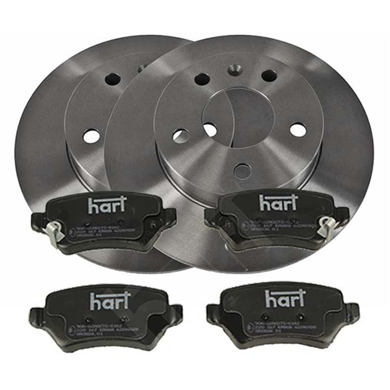 Bromssats Bak (5-Bult 264MM) Astra G/Astra H/Meriva/Zafira
