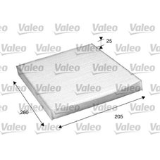 Kupéfilter Valeo