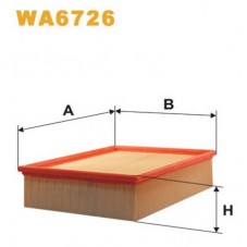 Luftfilter WIX A4 01-09