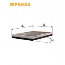 Kupéfilter Kol WIX 2-Pack